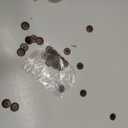 uxcell 160PCS Screw Cap Covers, 17mm Waterproof Plastic Screw Decorative Caps for Phillips Cam Lock Nuts Self-Tapping Screws, Dark Coffee