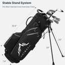 GoHimal 14-Way Golf Stand Bag, Golf Bag with Stand - Lightweight Durable Club Bag for Men & Women