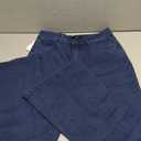 Women's Casual High Waisted Jeans Stretch Button Wide Leg Loose Denim Pants with Pockets, Size 10