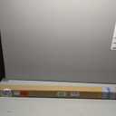 Weight Lifting Bar 57", 1" Standard Straight Barbell Bars Olympic for Home Gym Weight lifting/Strength Training/Squat/Bench Press/Deadlift/Lunges/Hip Thrusts, 2 Star Collars (480lb Weight Capacity) (Black)