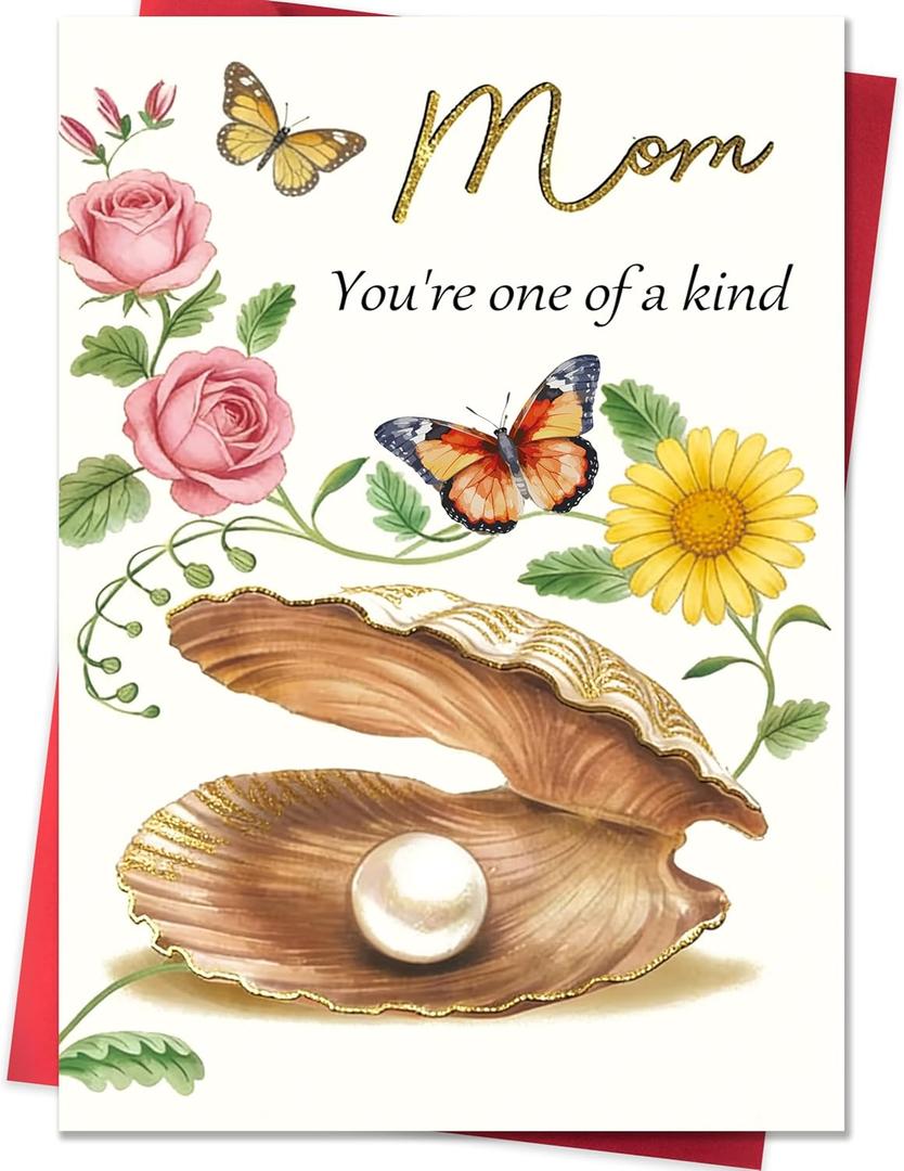 20 x IDU Mothers Day Card for Mom,Happy Mothers Day Cards Gifts from Daughter Son,Sentimental Mother’s Day Gifts Card for Mom
