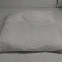 28x28 Euro Throw Pillow Insert-Down Feather Pillow Insert-Cotton Fabric-White-1 Piece
