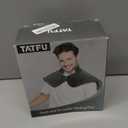 TATFU Neck Heating Pad Gifts for Dad, Men, XL Weighted Shoulder Heat Pad, Back Pain Relief Heat Pads, Gifts for Mom, Women and Christmas, Birthday, Mother's Day, Fathers Day Warm Gifts, 23'' x 17'' (Gray)