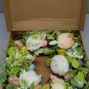 Easter Egg Wreath for Front Door 22 inch, Easter Spring Door Wreath with Hook, Artificial Spring Flower Peony Egg for Front Door Outside Windows Wall Home Easter Dcor