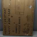 Jigsaw Puzzle Board 1500 Pieces, 2-In-1 Tilting and Rotating Puzzle Board with Drawers and Cover, Wooden Portable Puzzle Board for Adults, Board Game Table for All Ages