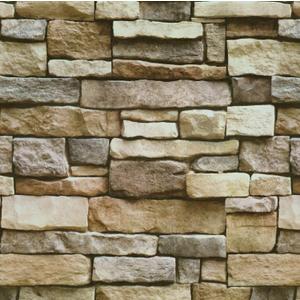 Pack of 2, Timeet Peel and Stick Wallpaper Brick Wallpaper 17.7"×118.1" Stone Brick Contact Paper Waterproof Self Adhesive Removable Wallpaper for Walls Backsplash Bedroom