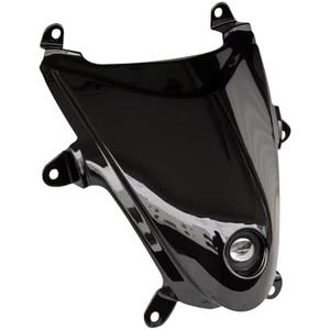 Front Head Light Lamp Cover Compatible With Suzuki Hayabusa GSXR1300 2008-2020 (Black)