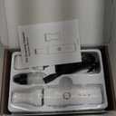 oneisall Dog Paw Trimmer, Cordless Paw Hair Trimmer for Dogs with Double Blades, Quiet 2 Speed Small Dog Grooming Clippers for Paws, Eyes, Ears, Face, Rump (White)