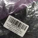 SeNight Women Church Dress Sexy V Neck Dresses Bodycon Black Long Sleeve Mini Dresses (XXL, PurpleBlack)