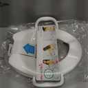 Munchkin Sturdy Potty Training Seat Round, Grey, 16"L x 3.75"W