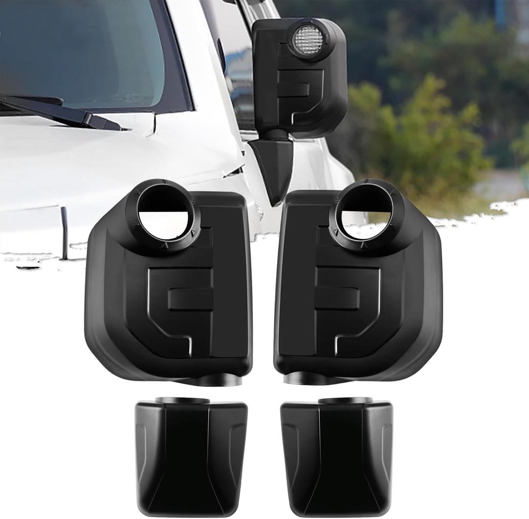 Mirror Cover for Fj Cruiser - Tesmirror Upgrade Door Rear View Mirror Cover for Toyota FJ Cruiser Accessories 2007-2021 Side Rearview Caps