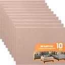 Felt Furniture Pads 10pcs 8" x 6" Self Adhesive Cuttable Furniture Felt Pads, Anti Scratch Floor Protectors for Furniture on Hardwood Floor, Beige