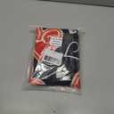 Valentines Day Round Tablecloth Fitted Best for 40"-44" Black Red Heart Table Cloth Vintage Elastic Edge Water-Resistant Washable Love Decoration Table Cover for Party Picnic Indoor Decor