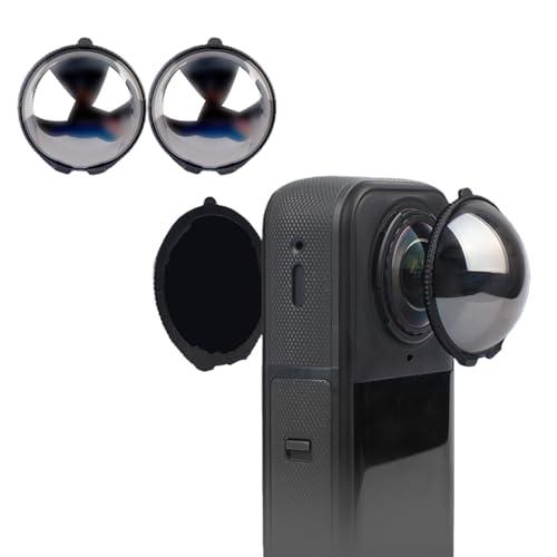 Insta 360 X5 ND32 Filter,5-Stop Light Reduction Lens,Auto-Detect,Neutral Density,Multicoated Optical Glass for X5 Action Camera Accessories(2 Pack)