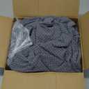 Hokway Stretch Couch Cushion Covers, 3 Piece Individual Sofa Cushion SlipcoversJacquard Sofa Seat Slipcover Set, Non-Slip Protector for Cushion (LightGray,Small-3PC)