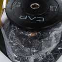 CAP Barbell Rubber Olympic Bumper Plate | Multiple Options/Colors (15lbs - Pair)