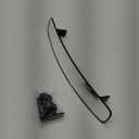 BETOOLL 16.5" Golf Cart Rear View Mirror Fits for EZGO, Yamaha, Club Car