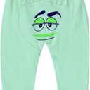 Superminis Unisex Light Colors Cotton Diaper Pyjama for Toddlers/Kids with Prints at The Back, Multicolor