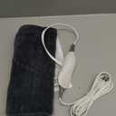 Sunbeam Premium Sunbeam Heating Pad with Compact Storage, Standard Size, Gray (Grey)