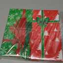 Capoda 6 Pcs Christmas Money Cards Holders for Cash Merry Christmas Cash Gift Cards Xmas Holder Winter Holiday Gift Bow Envelopes for Money Holder for Women Men Xmas Decoration Party Favors