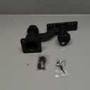 Heavy Duty Fish Finder Mount with Swing Arm, All Aluminum Marine Electronic Mount for Boats, 360° Rotation Depth Finder Mount Compatible with Garmin Lowrance Humming bird, Holds 5"-12" Screens