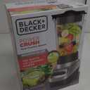 BLACK+DECKER Multi Function Blender with QuadPro Blades in Silver/Black, BL1220SGC