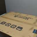 20x24 Picture Frame Set of 2, 20 x 24 Wood Poster Frames with Mat for 16x20, Wooden Photo Frames with Tempered Glass Cover for Wall Display, Rustic Brown