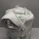 Ultra Soft Full Size Mattress Topper - Viscose Made from Bamboo Pillow Top Mattress Pad for Back Pain Relief - Naturally Cooling for Hot Sleepers, Green