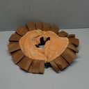 KOOLTAIL Inflatable Dog Cone Collar, Soft Cone for Dogs to Stop Licking Enhanced Alternative After Surgery, Pet Costume Recovery E Collar Adjustable Donut Neck Cone for Dogs Cats, Upgrade Size, Lion M