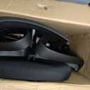 BestOffice Ergonomic Office Chair | Mid-Back Swivel Desk Chair | Dark Black