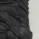 BEAGIMEG Women's Sexy Ruched Sleeveless Deep V Elegant Cocktail Evening Party Maxi Dress, Medium, Black 