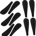 STOBAZA 10pcs Organize Your Wardrobe Flocking Shoulder Pads for Women Clothing Hangers