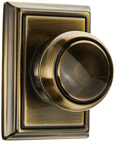 SCHLAGE Lock Company F10AND609ADD Addison Collection SCHLAGE Passage Knob, Antique Brass