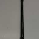 Adjustable Tension Curtain Rod 17-26 Inch - Black - 1-Pack No-Drill Spring Rod for Windows, Bathroom & Coset | Non-Slip Rubber Ends | 7/8" Diameter