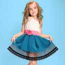 PAGOW 5 Yards Cotton Eyelet Lace Trim, Black Cotton Floral Scalloped Lace for Sewing Dresses, Baby Clothes, Bags, Pets Clothes (5.9inch Wide)