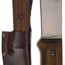 KA-BAR Becker Kephart Fixed 5.1 in Blade Walnut Handle, Brown BK62 Overall Length: 9.688", Carbon Steel