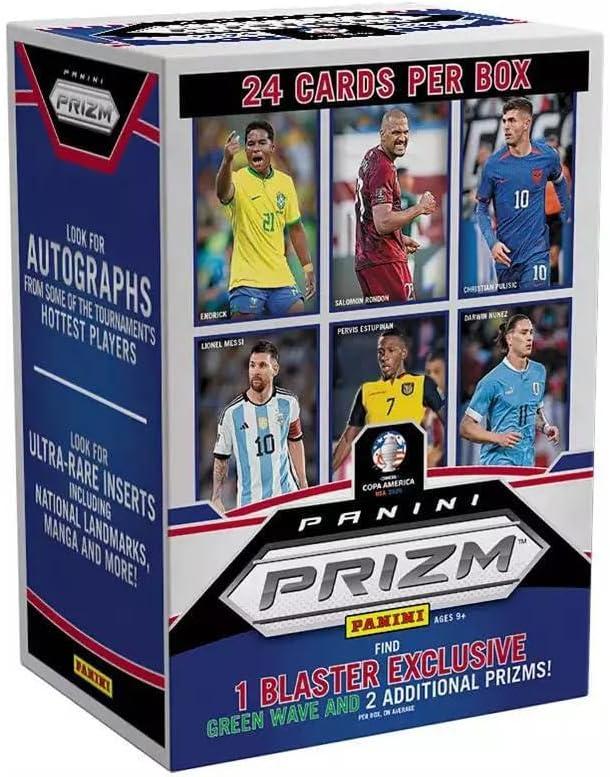 2024 Panini Prizm Copa America Soccer Trading Card Blaster Box