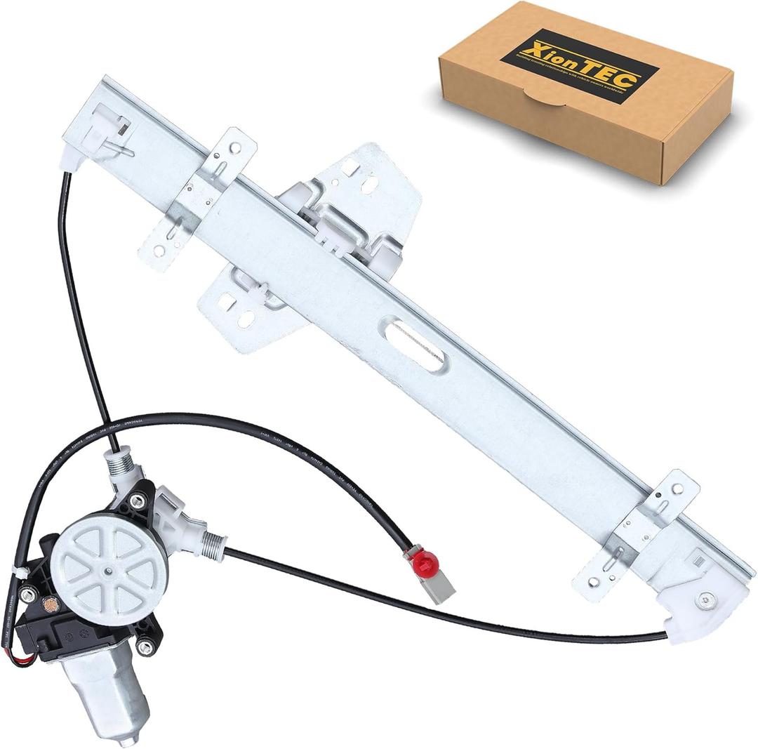 Power Window Regulator with Motor Rear Driver Side Compatible with Acura MDX 2001 2002 2003 2004 2005 2006 Replace# 72750S3VA03 748-558