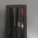 Nessus WDT Espresso Distribution Tool, Espresso Accessories with Built-in Cleaning Brush, 0.35mm 10 Needle Distributor and Extra 10 Needles for Espresso Stirrer, Aluminum Handle with Stand for Barista (Black)