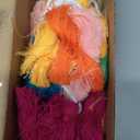 4 Pcs Rainbow Tassel Garland Party Decor, Colorful Boho Wall Hanging Banner for Birthday Birthday Wedding Baby Shower Party, Classroom, Bedroom, Nursery Home Decor(Multicolor,3.15 Inch) (Sweet Pink, Fresh Blue, Bright Orange, Yellow)