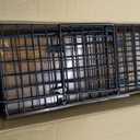 KLUVIS Bathroom Floating Shelves for Wall  Shelf Over Toilet Storage Small Farmhouse Decor Shelves (15.7 inch, Set of 3, Rustic Brown)