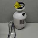 Chapin 20075 Disinfectant Bleach Sprayer, 1 Gallon, Made in The USA, Adjustable Cone Nozzle, Compatible with Bleach Solutions and Fungicides, Translucent White