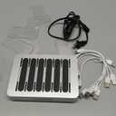 USB Charging Dock - 6-Port Universal Charging Station for Multiple Devices - Multi Device Charger Station - Compatible with Apple, iPad, iPhone, and Android Cell Phones and Tablets (Silver)