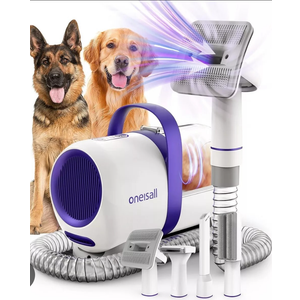 Attachments Set For oneisall Dog Grooming Vacuum