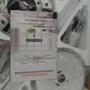 52 inch Ceiling Fans with Lights, Ceiling Fan with Remote APP, DualSided Modern/Rustic 6 Blades, Reversible, 3CCT, Flush Mount Low Profile Ceiling Fan with Lights Bedroom Kitchen Indoor White