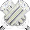 2 Pack 150W LED Corn Light Bulb, Super Bright 150Watt Corn Bulbs, E26 Base with E39 Adapter,5000K,18000LM LED Light Bulb for Garage Warehouse Workshop Barn (150W)