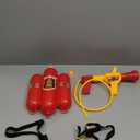 Firefighter Water Gun Backpack, Water Blaster Tank with Hose Sprayer for Outdoor Games, Pool Parties, Beach Fun, and Summer Activities