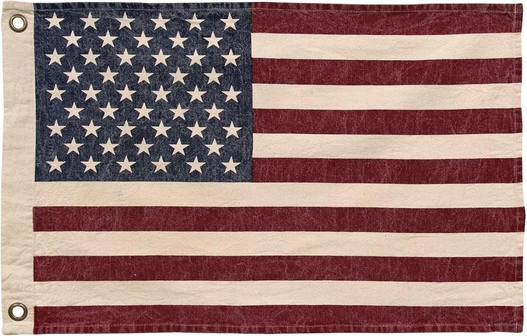 Stonewashed American Flag 32" x 58"