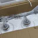 Livex Lighting 10506-05 Transitional Six Light Bath Vanity from Springfield Collection Finish, Polished Chrome, 48 x 7 x 7