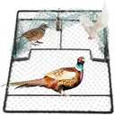 Humane Pigeon Trap,Bird Trap for Quail,Turkey,Net Traps (15.7x19.7 inch)